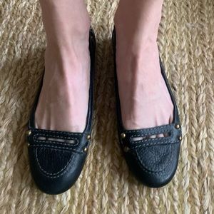 Black chloé flats